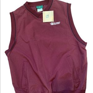 Golf Outer Banks Windvest
Mens Sz Small V-neck
Water & Wind Resistant
